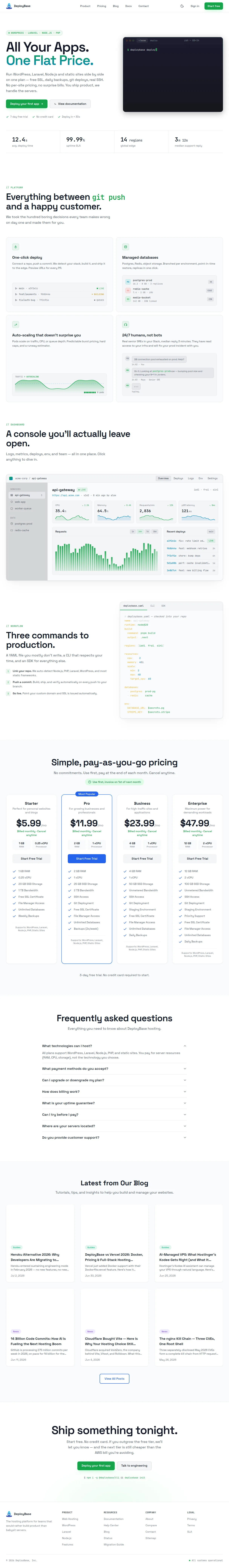 DeployBase preview